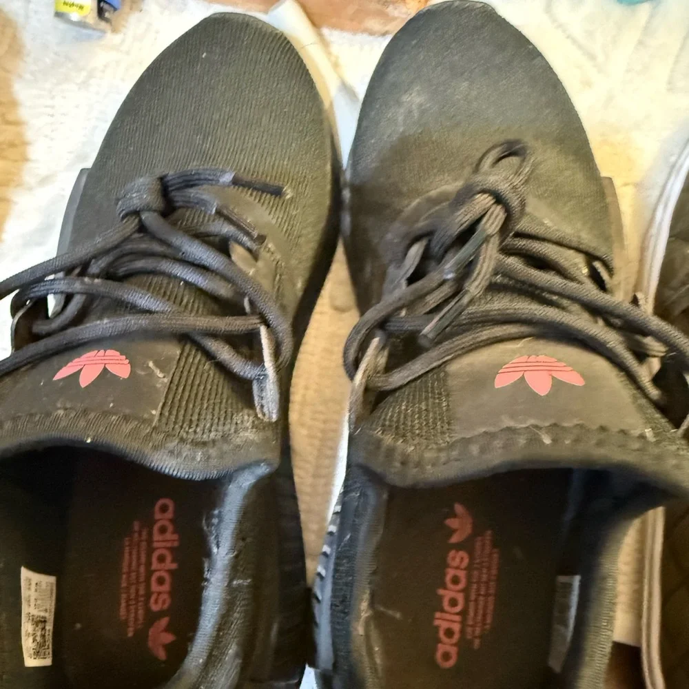 Adidas Black Sneakers 6.5 - Picture 2 of 5